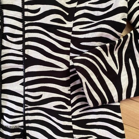 2000s vintage fitted 🦓 zebra jacket - Picture 12 of 12